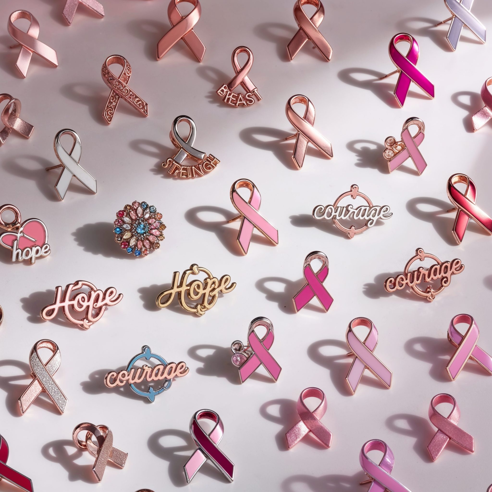 Enhance Your Breast Cancer Awareness Event with Custom Lapel Pins that