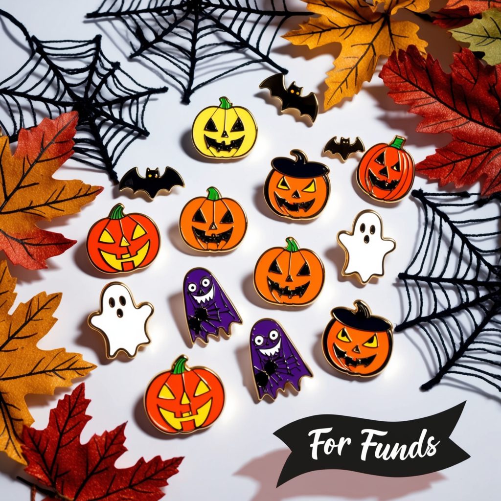 Halloween lapel pins