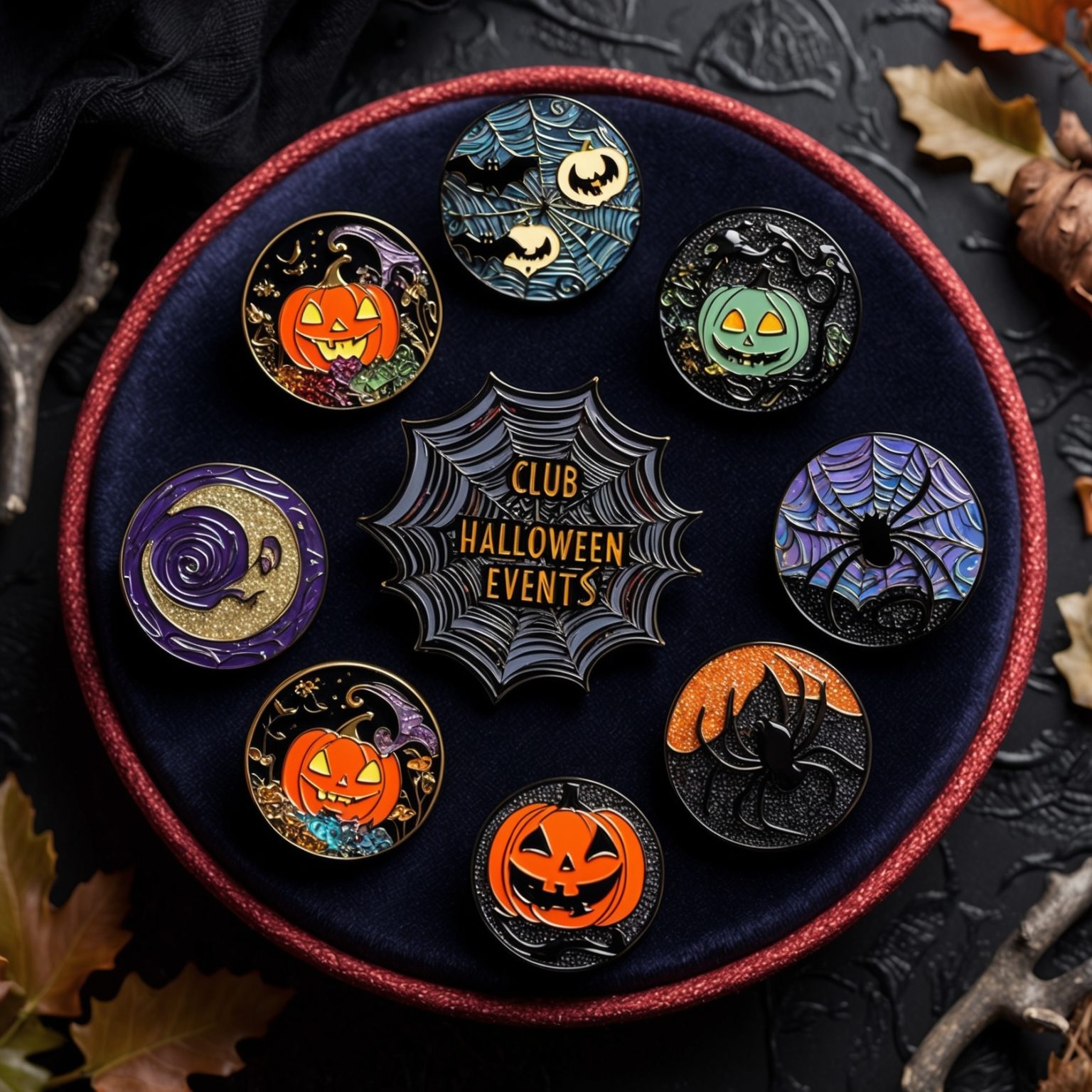 Club Pride Done Right Custom Halloween Lapel Pins for Membership and