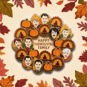 custom Thanksgiving lapel pins